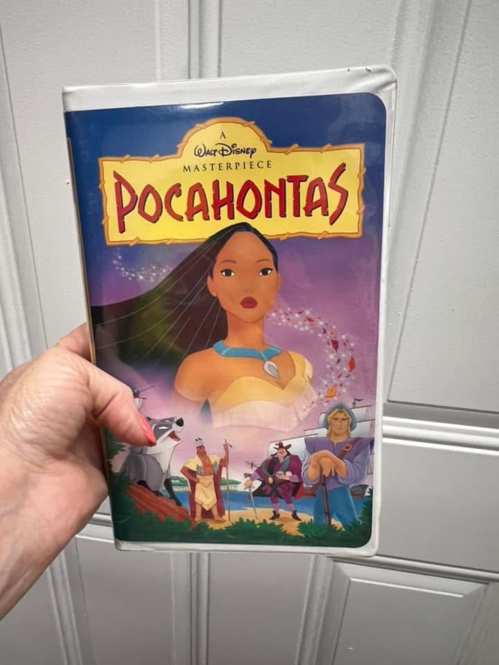 Walt Disney Pocahontas VHS - Illustrated Cover